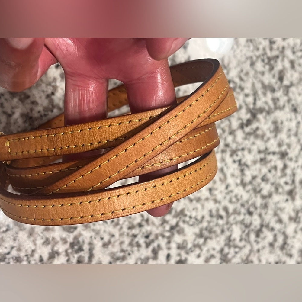 Louis Vuitton 12mm Vachetta Leather Crossbody Strap